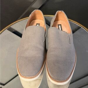 Gray Men's Slip-On Loafers
